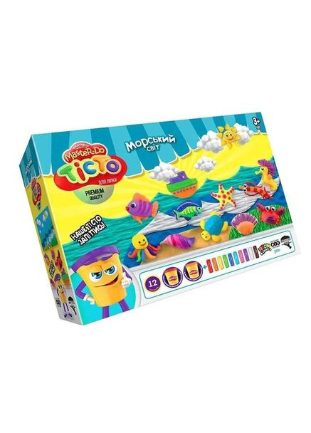 Тесто для лепки Master Do, Морской мир (TMD-07-04U) Danko Toys (364113541)