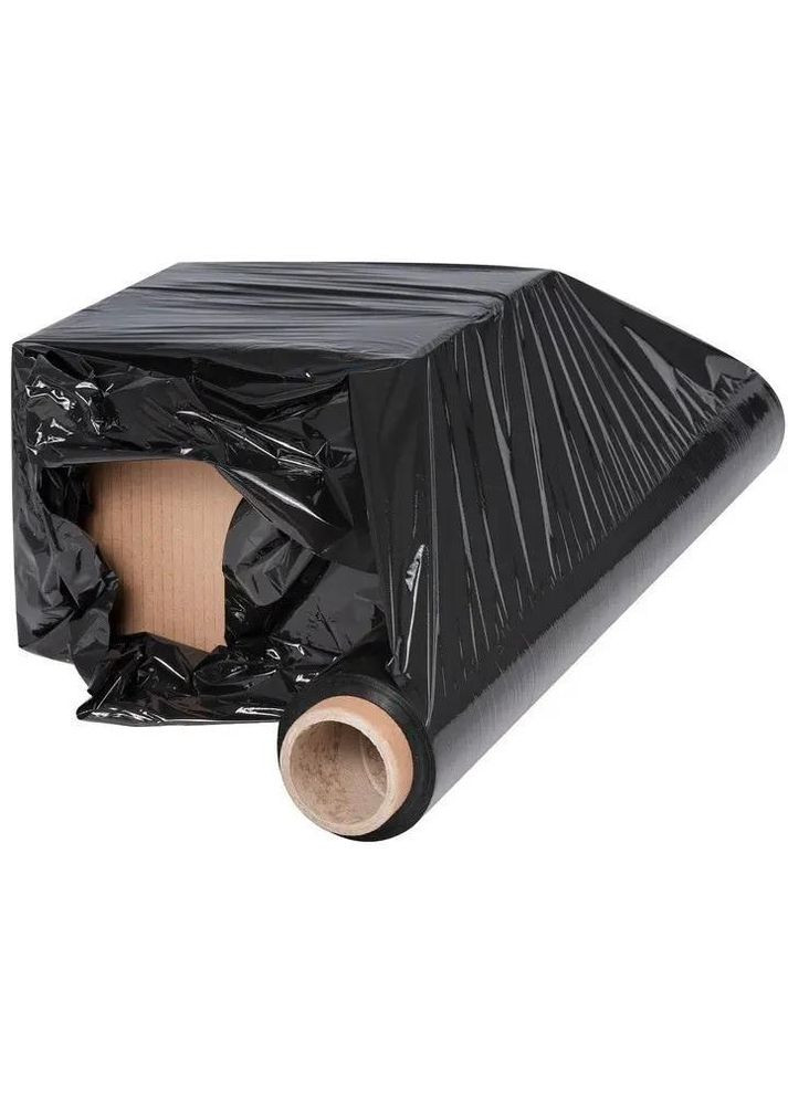 Стрейч-пленка черная 20 мкм ширина 50 см набор из 3 шт (R051054-3) Boer (317297325)