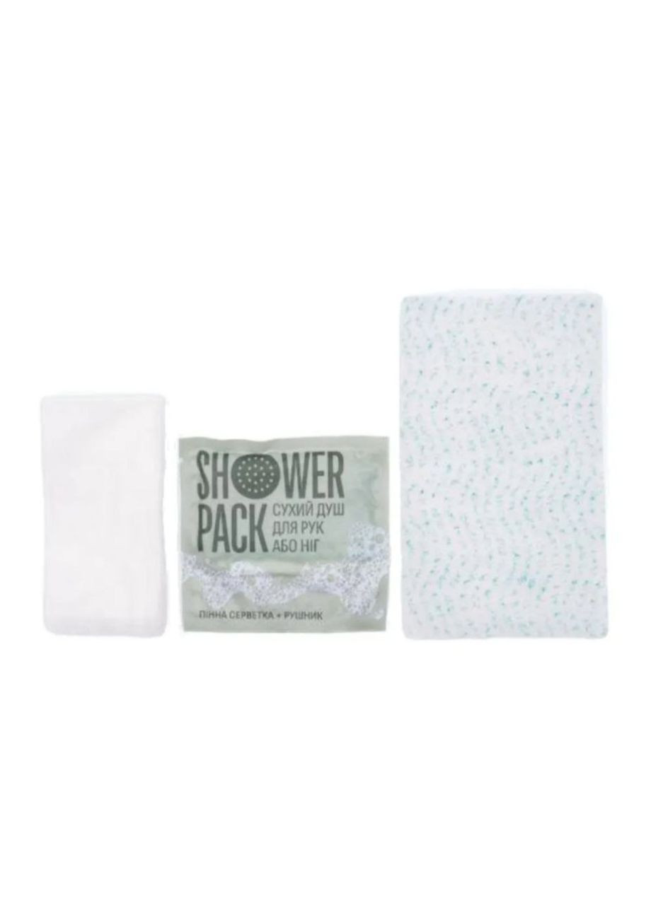 Сухой душ для рук или ног ОПТ (1000 шт) SHOWER PACK (362347809)