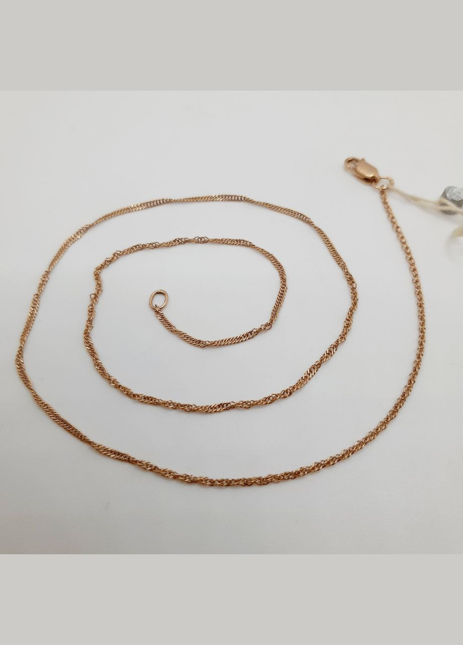 Ланцюжок золото 585° 2,04г. 40 розмір сінгапур () Київський ювелірний завод 8680260 (307396176)