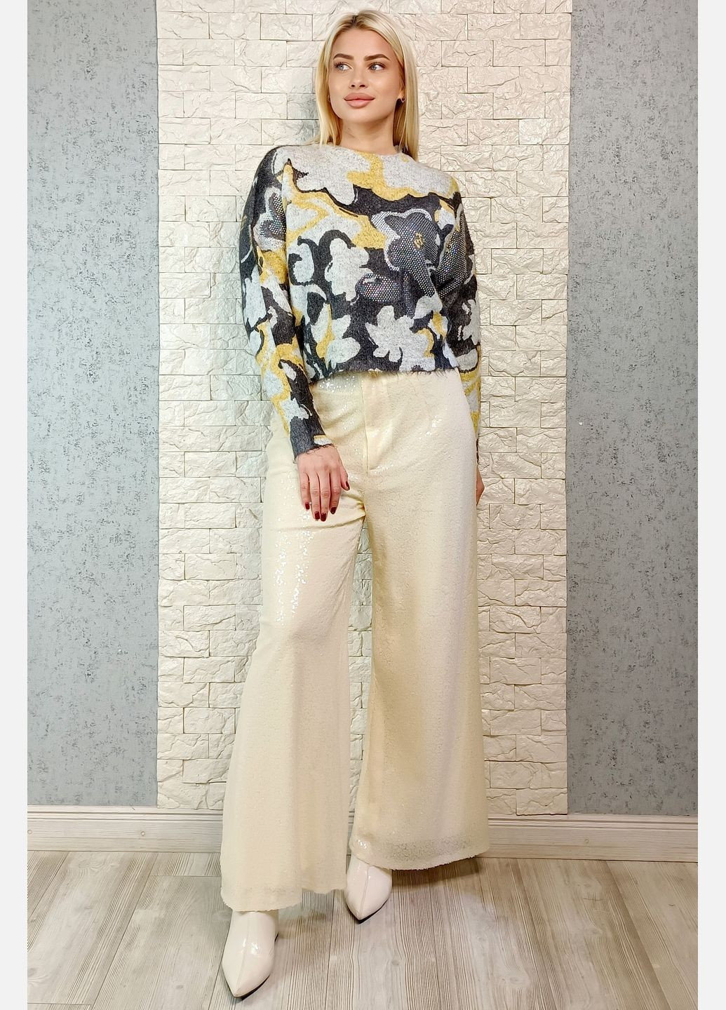 Брюки di classe з паєтками (365698518)