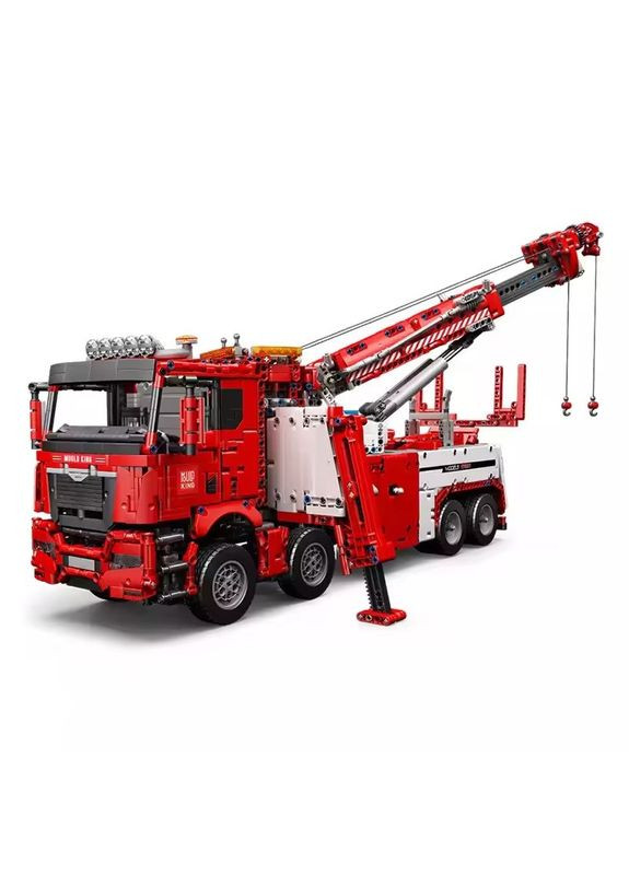 Конструктор дитячий.Евакуатор-тягач із краном ігровий на дистанційному управлінні на 4883 деталі, Mould King (358688569)