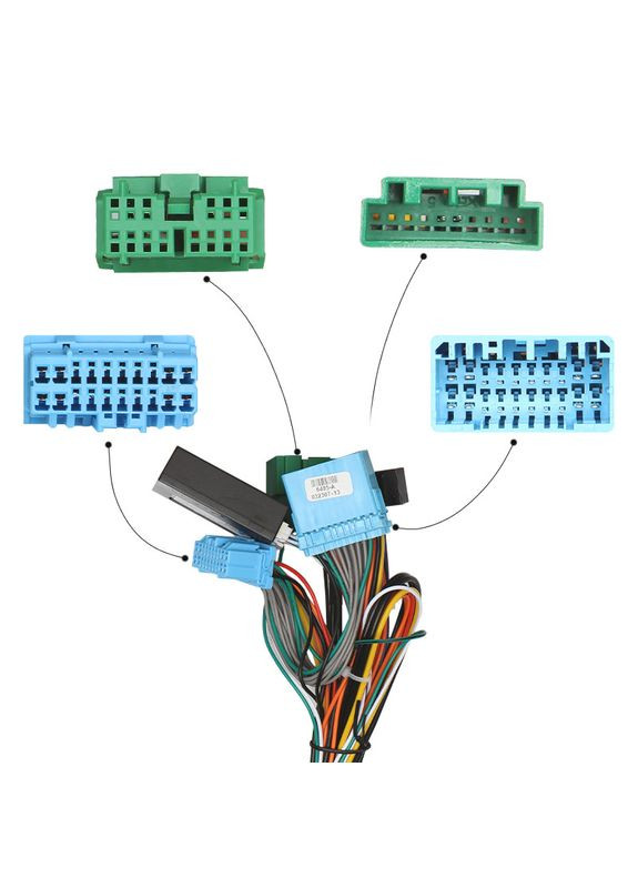 Адаптер штатного підсилювача FEELDO Honda Odyssey 2003-2008 CAN-BUS (6485) 4 шт. Lesko (336200923)