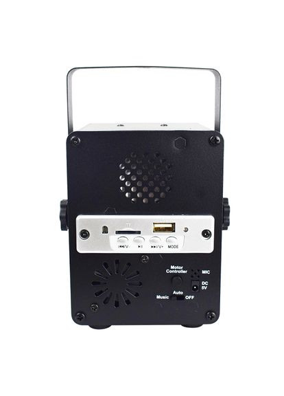 QR-305 LED+Laser,Bluetooth, диско-куля RGB, cвітломузика з пультом, лазерний диско проектор 360° Energolux (316131688)