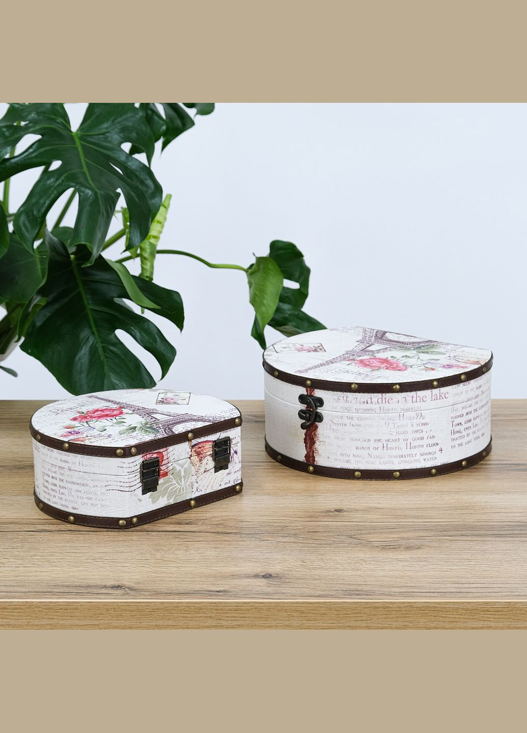 Ящик круглый набор из 2-х - Париж (SH31297-447) Гранд Презент (322190855)