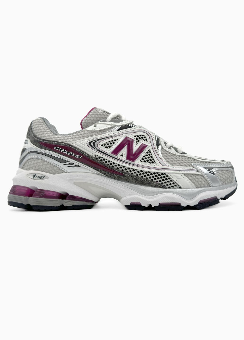 Серые демисезонные кроссовки мужские и женские new balance 1064 gray bordo | нью беланс 1064 серые бордовые No Brand