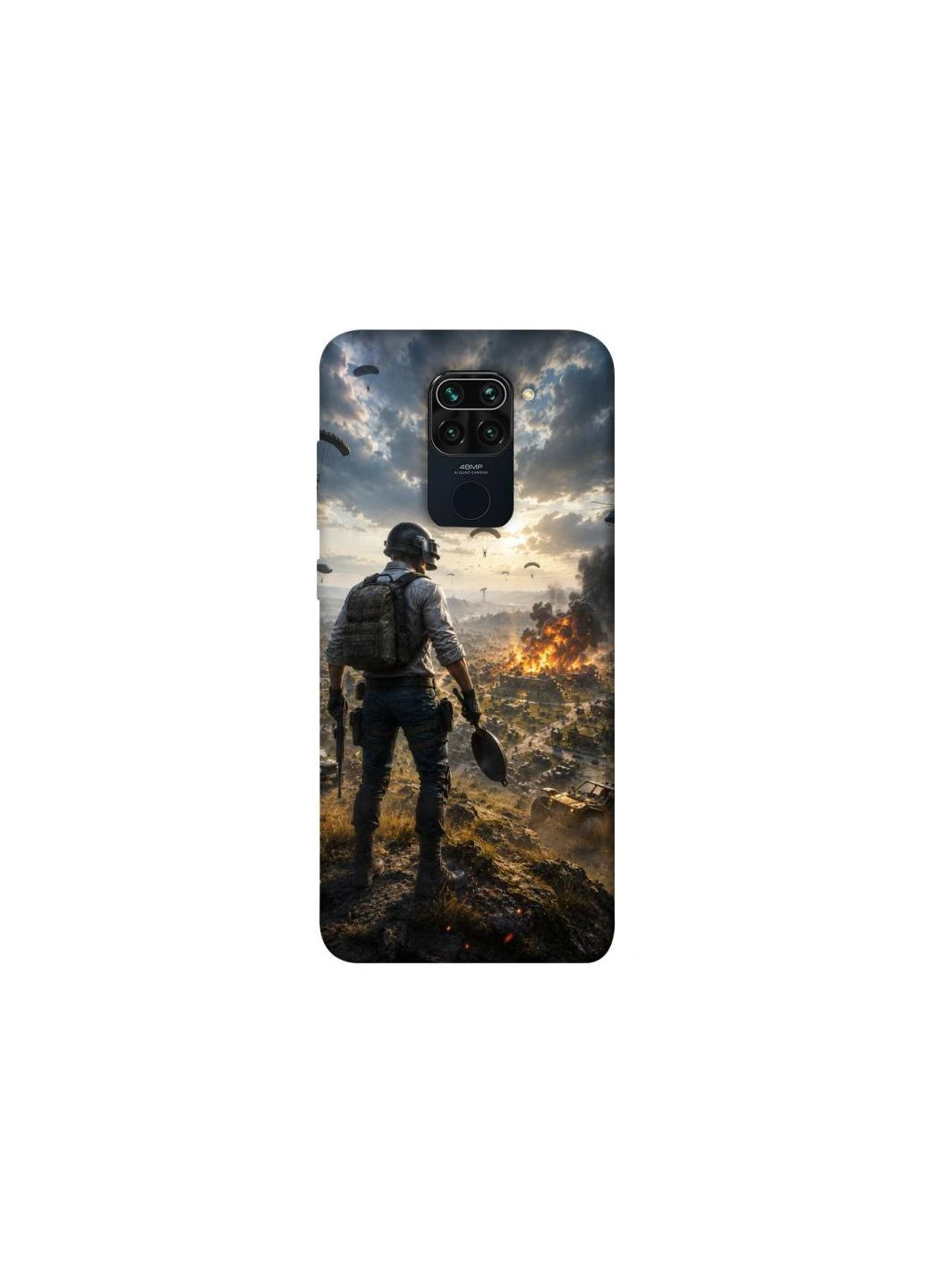Чохол на Xiaomi Redmi Note 9 / Redmi 10X PUBG ver.2 Frontalka (396364537)
