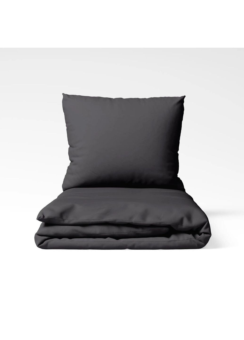 Евро комплект постельного белья с наволочками 70*70 см, 115 гр/м2 гипоаллергенный Phantom Black Черный (12980200215) ТЕП (364099902)