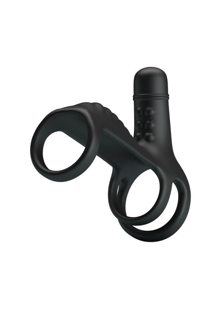 Тройное эрекционное виброкольцо Pretty Love "vibrating penis sling" LyBaile (302968565)