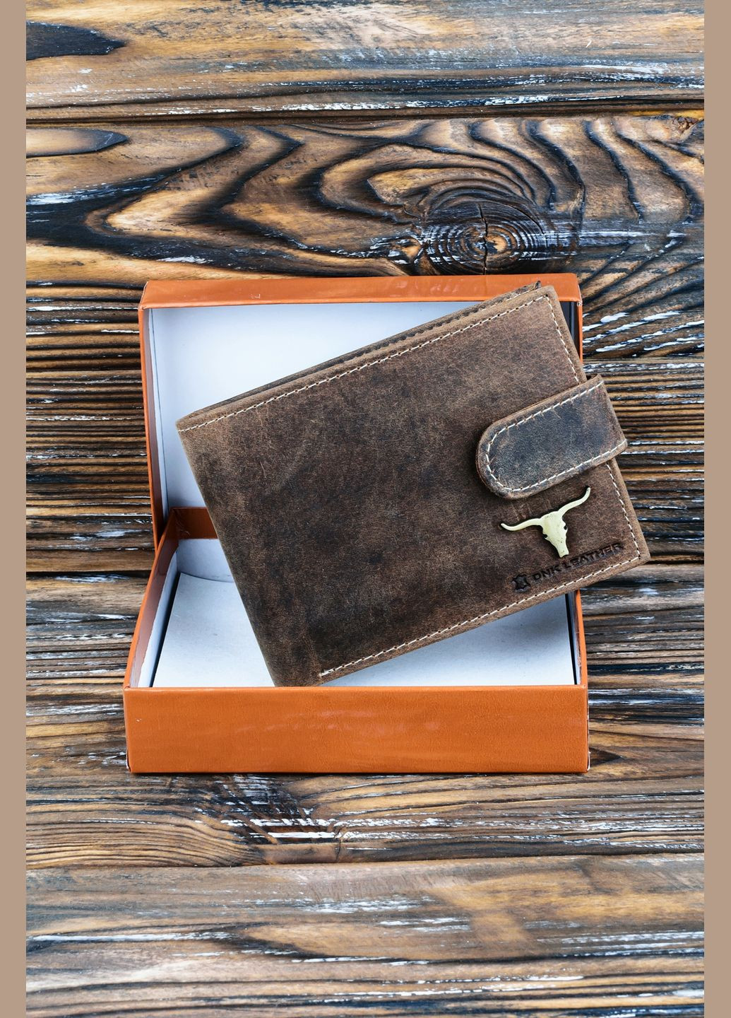 Шкіряне чоловіче портмоне DNK Leather (300078508)