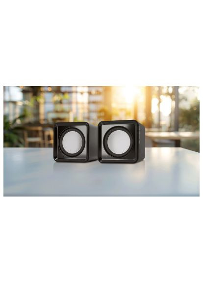 Акустическая система (EL121100020) Real-El S-10 USB Black (366160458)