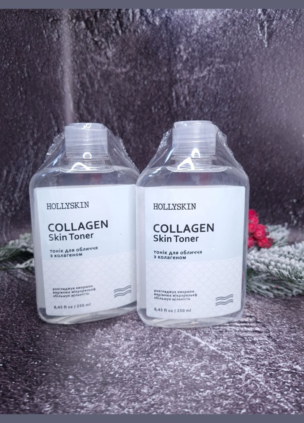 Тонік для обличчя Collagen Skin Toner 250мл Hollyskin (292309847)