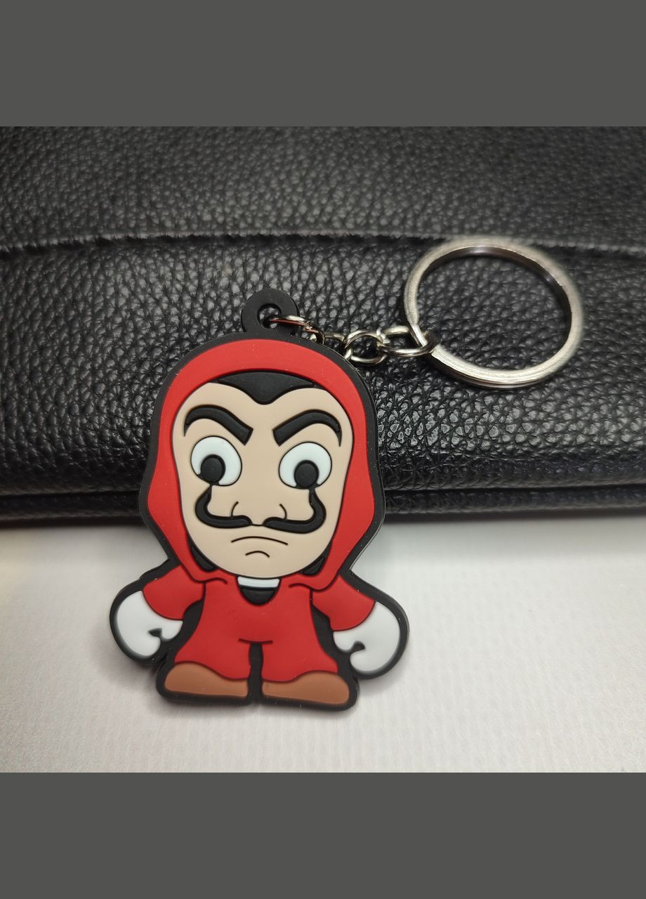 Силиконовый брелок "Бумажный дом. La casa de papel" SureGeek (322740502)