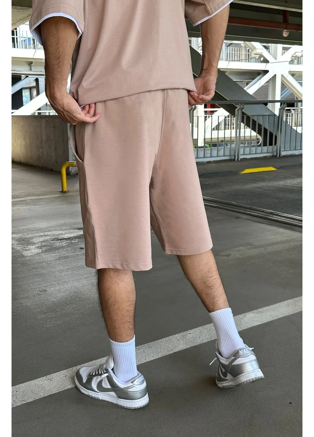 Шорти чоловічі Cappuccino Taboo clothing company (391917875)