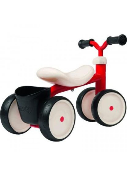Велобіг Smoby металлический, четырехколесный красный (268145736)