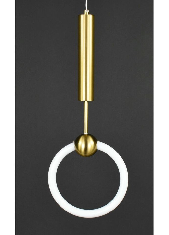 Люстра светодиодная подвесная LED светильник для квартиры на потолок лэд 27858 Латунь 65-150х6х20 см. Sunnysky (324395973)