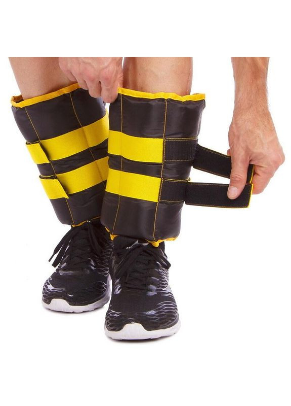 Обважнювачі-манжети для рук і ніг Жовтий ZA-2072-6 Zelart (334304117)