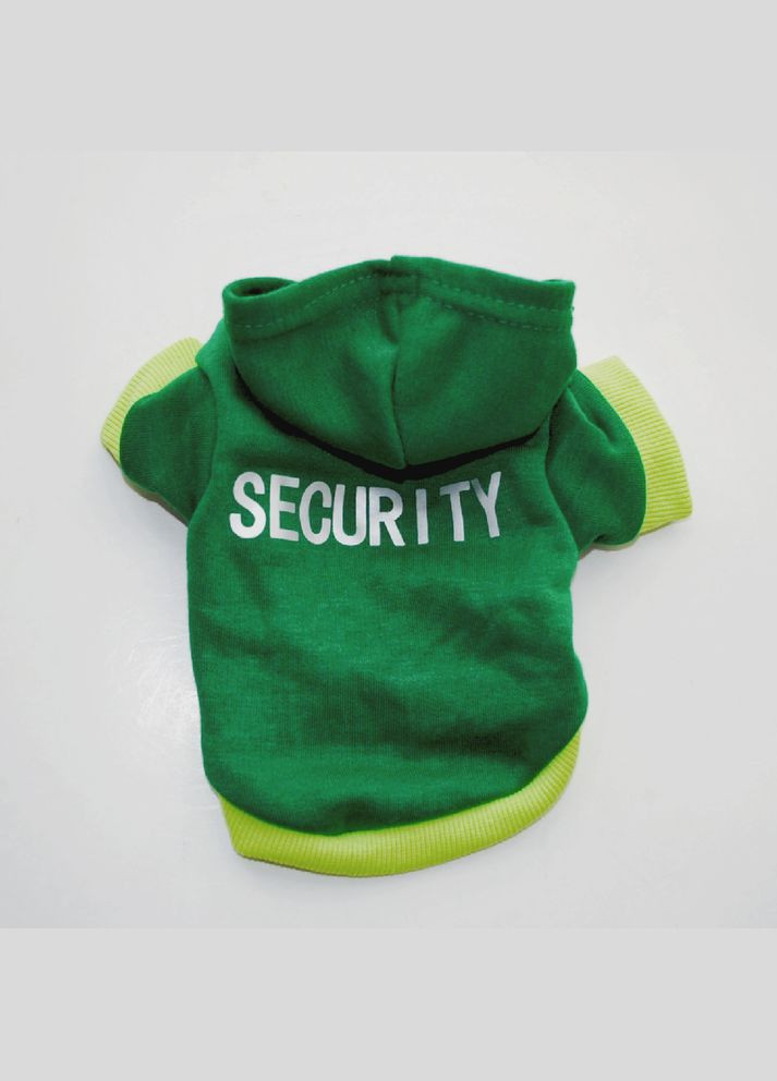 Тонкий худі для котів Pet Style "Security" Зелена M No Brand - (323235377)
