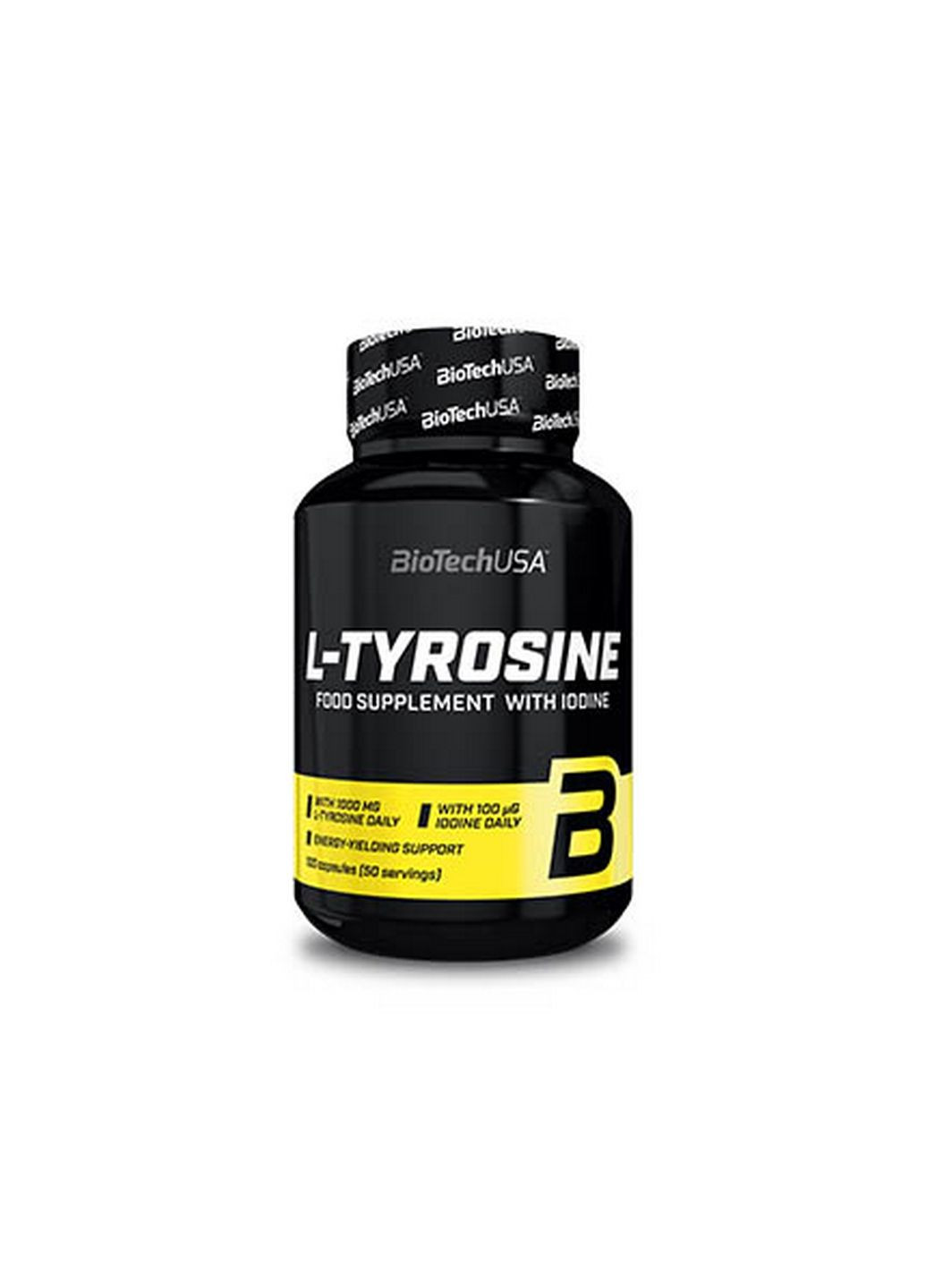 Амінокислота L-Tyrosine, 100 капсул Biotech (296260554)