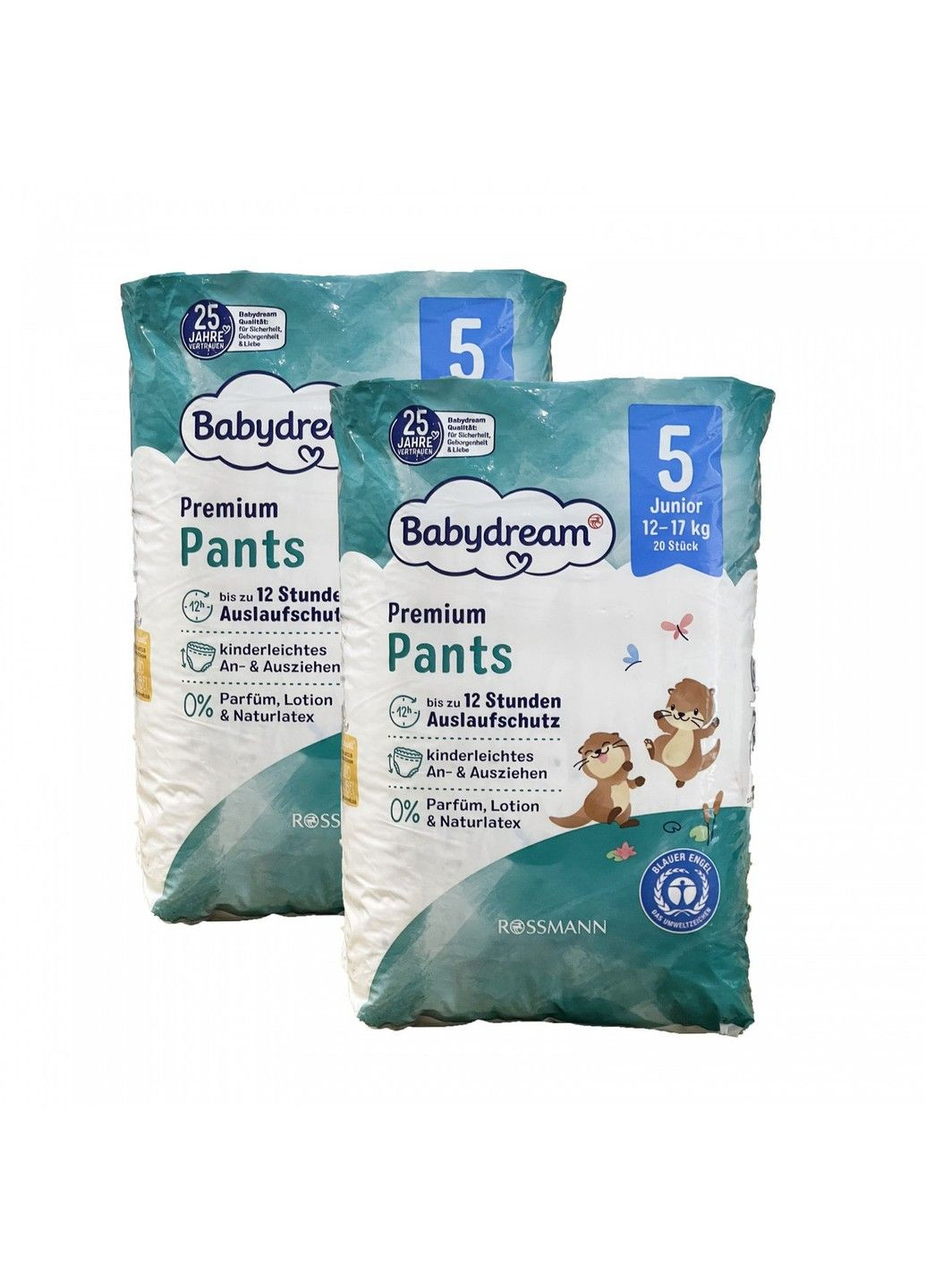 Подгузники-трусики Premium 5 размера, 12-17 кг, 40 шт. Babydream (341133359)