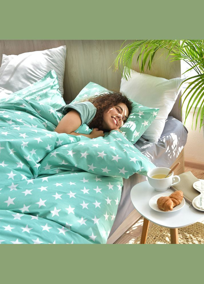 Комплект постельного белья StarDreams евро 100% хлопок, качественный и комфортный IDEIA (334726887)