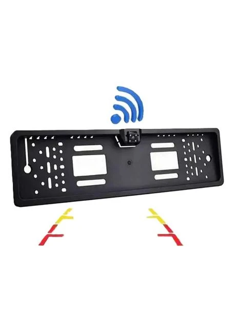 Камера заднього виду з рамкою для номера RIAS R-315 бездротова Wi-Fi IP66 Black (3_08086) No Brand (395875684)