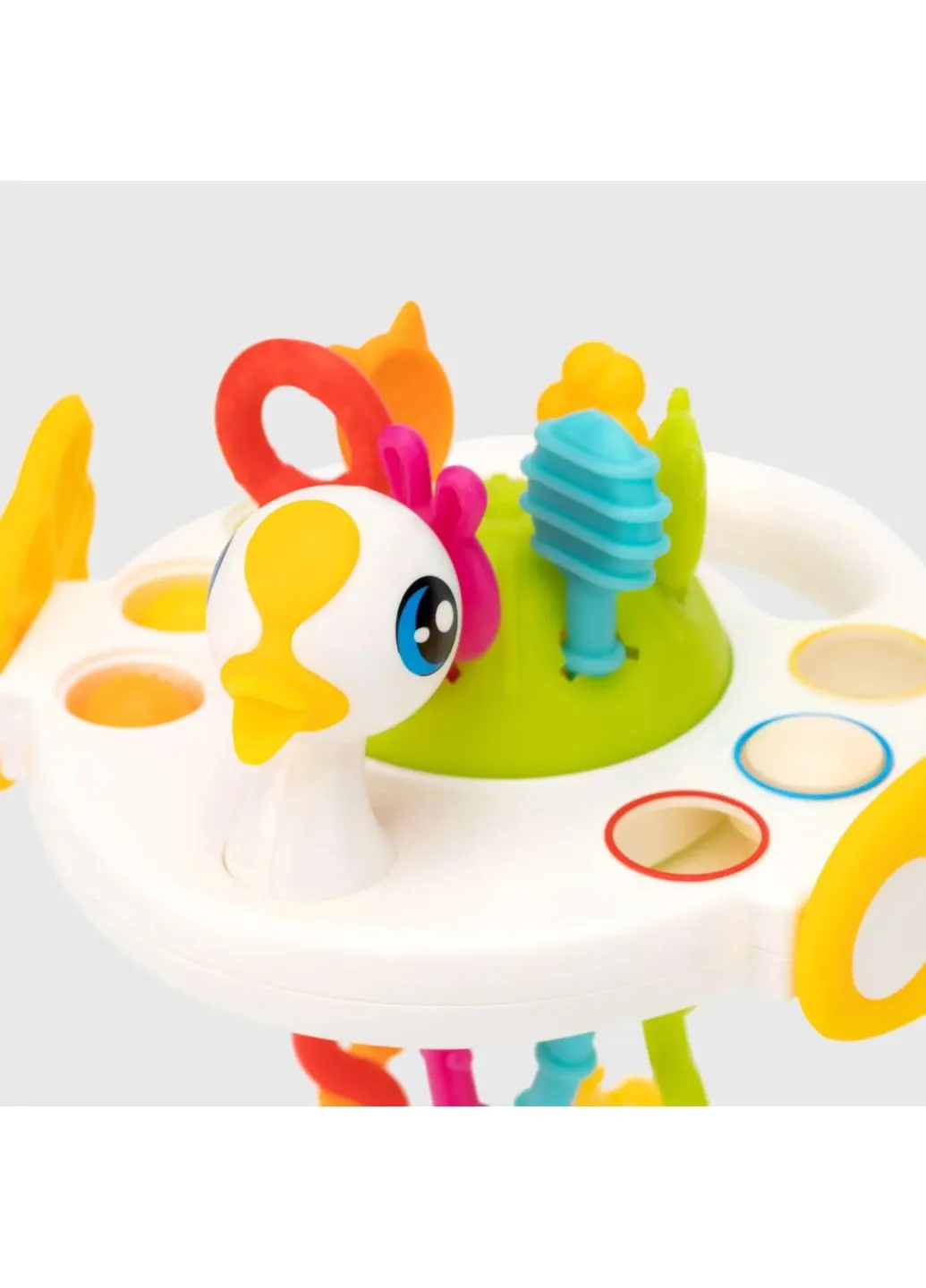 Погремушка тактильная Уточка "Happy Baby" 668-20 Star Toys (385605415)