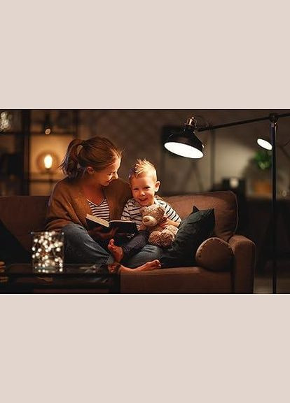 LED лампа E27 A60 15W теплий білий (3000 K) 6 шт з комплектом патронів No Brand (300657505)