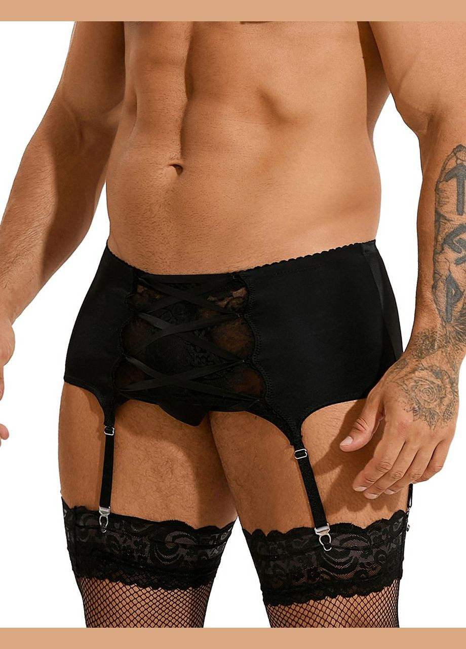 Мужской пояс кружевной с подвязками, Star Night (352190507)