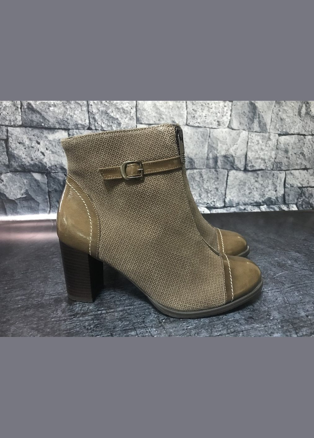 Осенние натуральные демисезонные ботинки, тм казаки Alpina