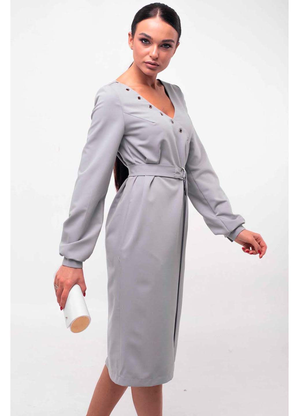 Серое платье Ри Мари