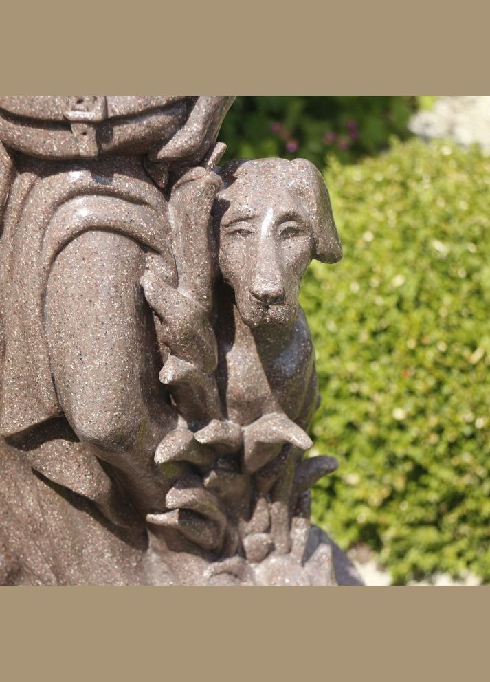 Садова статуя Богиня полювання Артеміда граніт 84x34x27 см (ССПГ12041-1 Червоний) Гранд Презент (285720638)