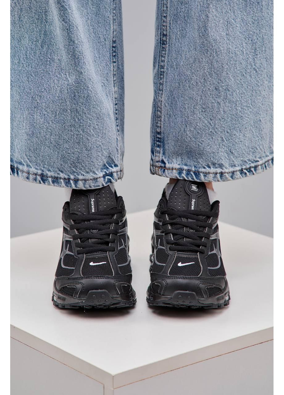 КРОССОВКИ ЖЕНСКИЕ NIKE X SUPREME SHOX RIDE 2 BLACK НАЙК АИР МАКС СУПРИМ No Brand чёрные демисезоны (367171013)
