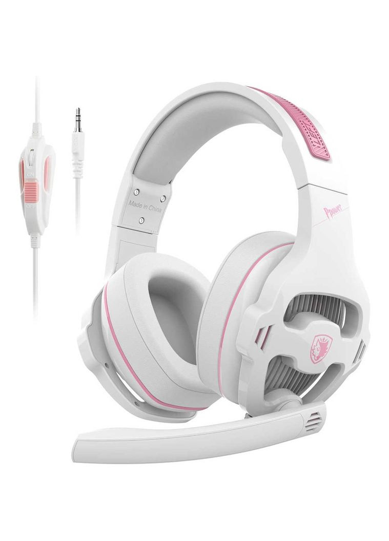 Гарнітура SA-726 Ppower White/Pink (sa726wpj) Sades (336955442)