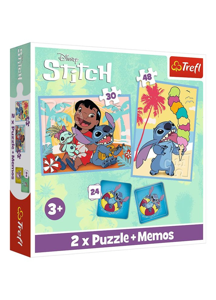 Пазли 2в1 + Мемо "Принцеси. Дісней: Крижане серце 2" 93335, в коробці (5900511933352) Trefl (315720300)