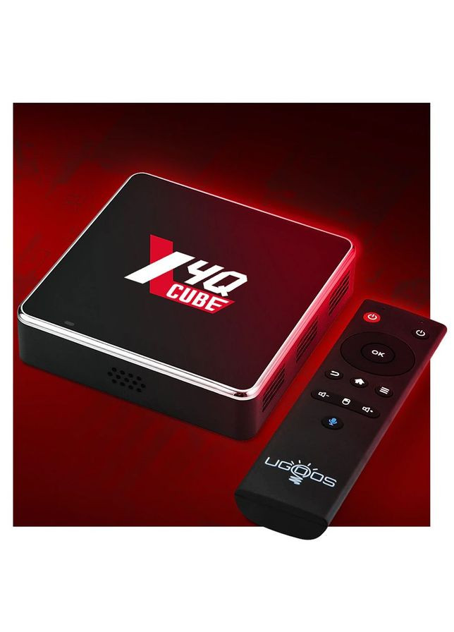 TV Медиаплеер X4Q CUBE 2/16Gb/Amlogic S905X4/Android 11/WiFi 2.4G+5G/BT 5.1/Miracast/BT GyroRC Ugoos (315028973)