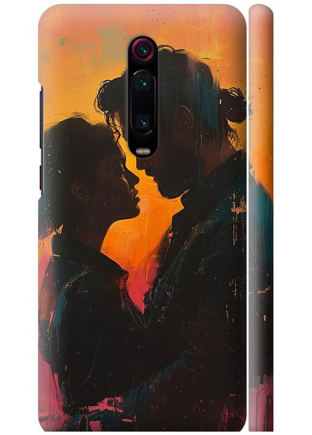 3D пластиковий матовий чохол 'Кохання на полотні' для Endorphone Xiaomi Mi 9T Pro (286768824)