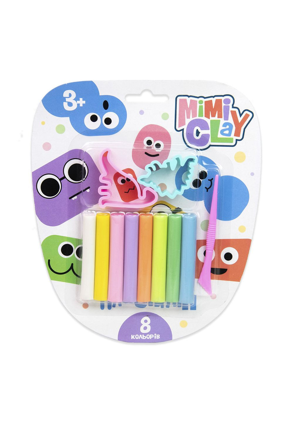 Набір для творчості Mimi clay колір різнокольоровий ЦБ-00256316 Strateg (298062971)