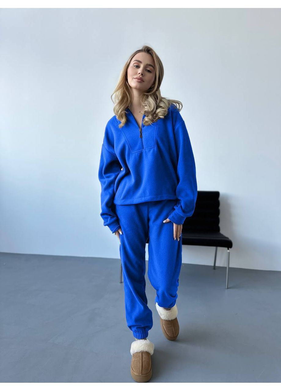 Женский флисовый термокостюм с горловиной и затяжками Замеры в описании Vione (367077626)