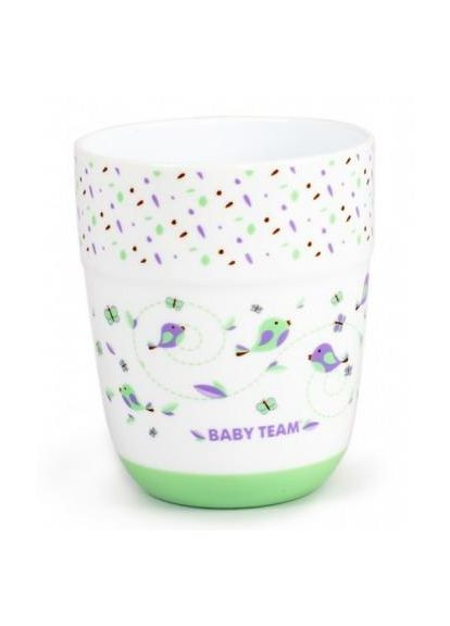 Набір дитячого посуду тарілка, миска, чашка (6093) Baby Team тарелка мелкая, тарелка глубокая, чашка (366066494)