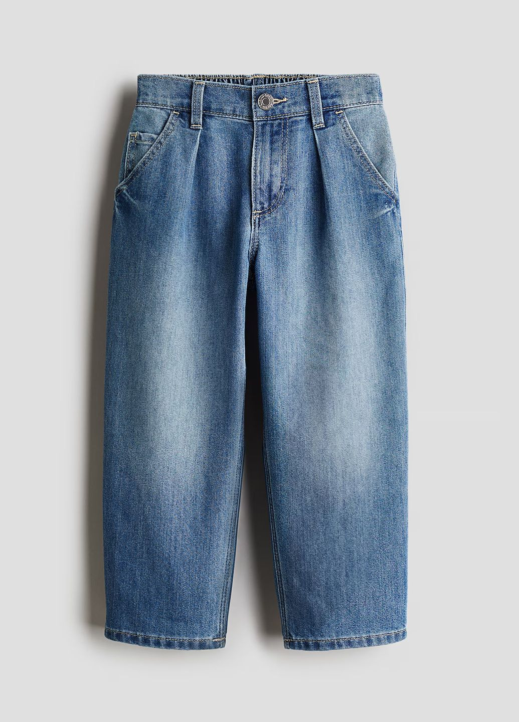 Голубые штаны джинсы для девочки 9746 128 см голубой 73246 H&M