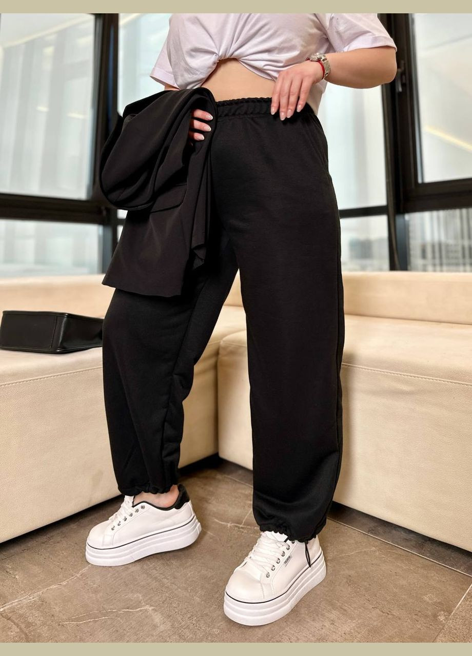 Женский костюм брюки и пиджак-жилет цвет черный р.56/58 452469 New Trend (285710969)