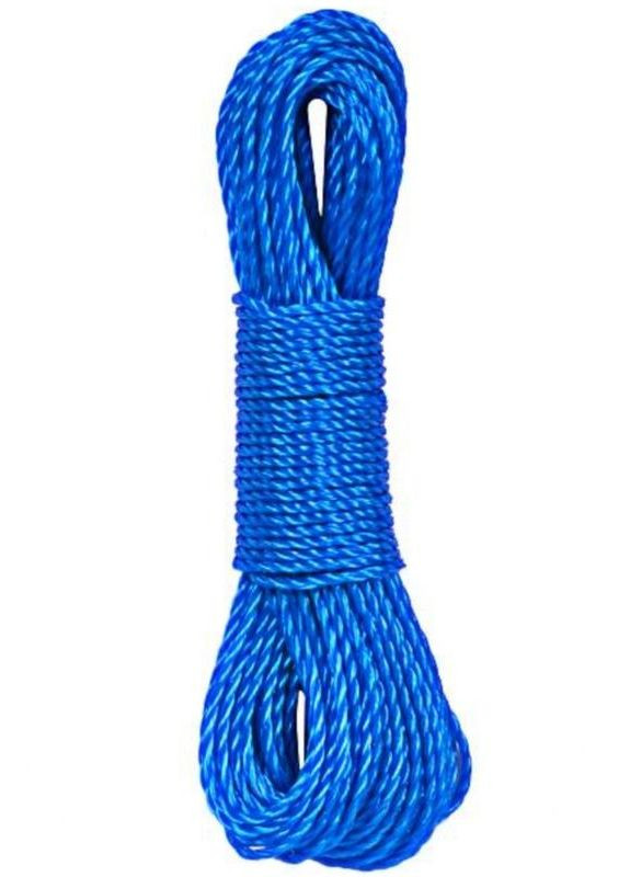Мотузка для білизни 3мм*15м синя No Brand (338220414)