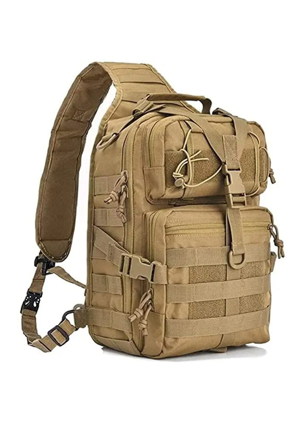 Тактична сумка чоловіча на одне плече 18 л койот D3-takt18l-3 Solve (282822882)