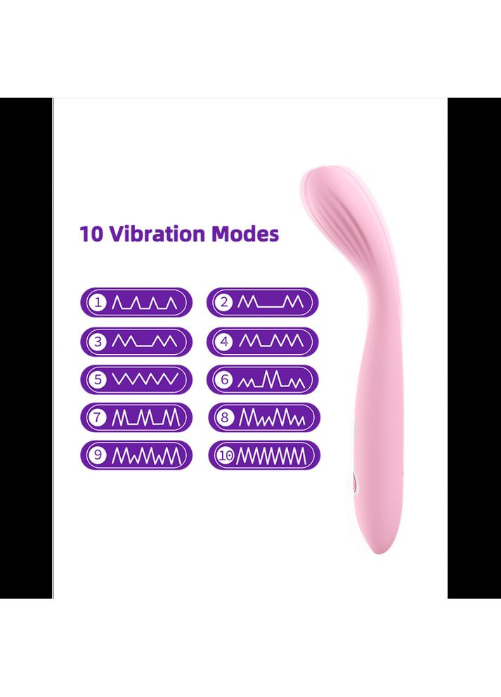 Вибратор для точки G вагинальный PRODI-G USB разные цвета розовый Focus (303878741)