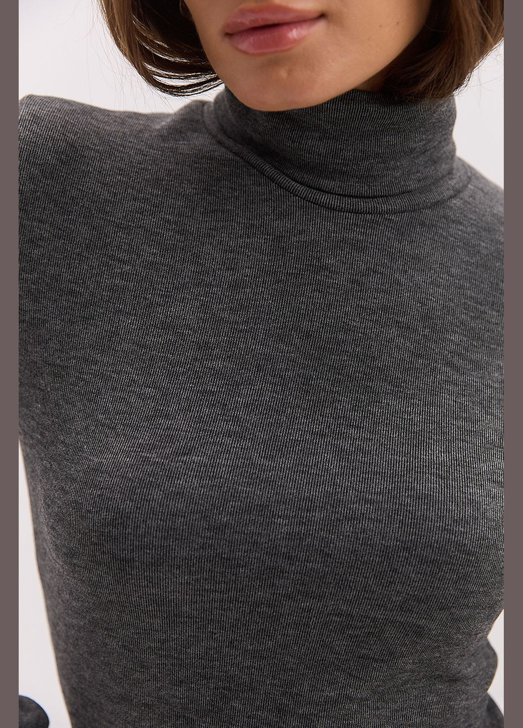 Женский теплый гольф из трикотажа Arjen (308725438)