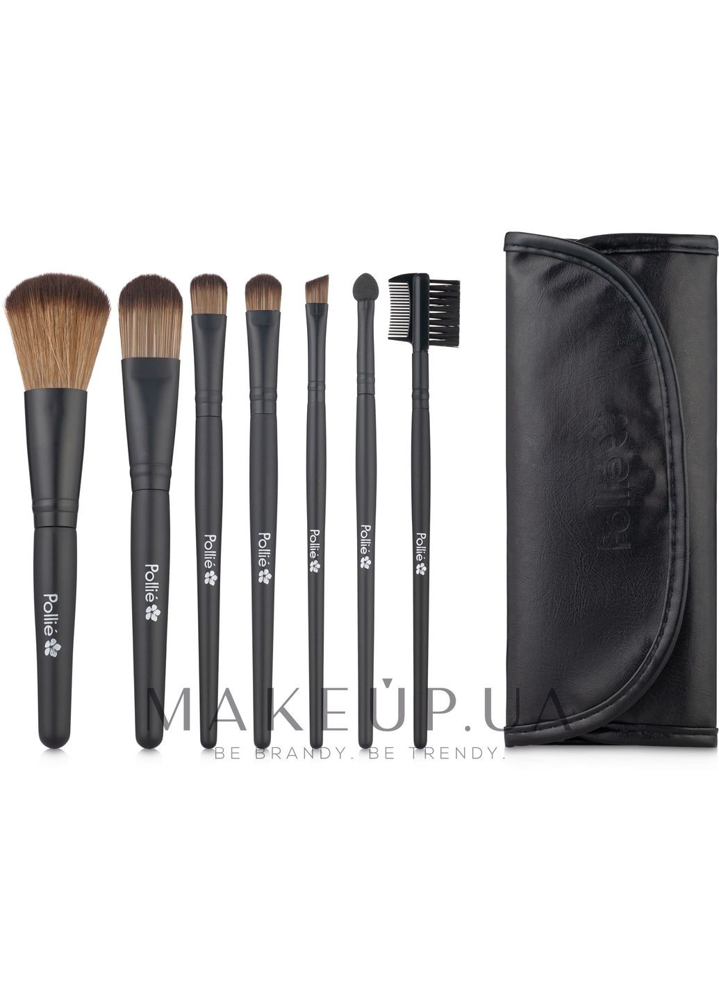 Набор из 7 кистей для макияжа 7шт (482677-27547898) Pollie (368664772)