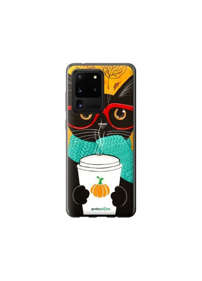 Чехол на Samsung Galaxy S20 Ultra Осенний кот "4026u-1831-2448" Endorphone (365809881)