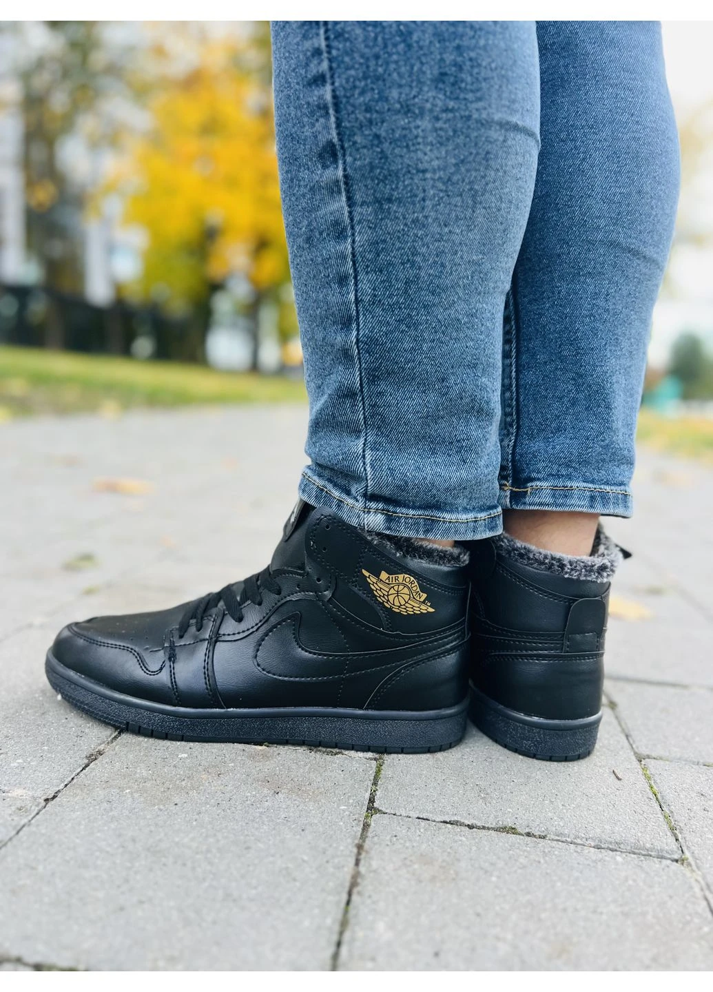 Комбіновані кросівки чоловічі nike air jordan 1 retr найк аір джордан демісезон No Brand