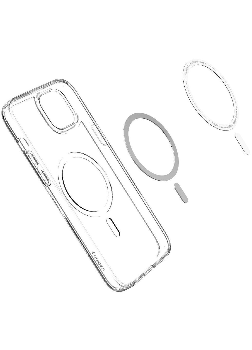 Чохол Ultra Hybrid Mag Safe для iPhone 14 Plus White (ACS04902) Spigen (327887074)